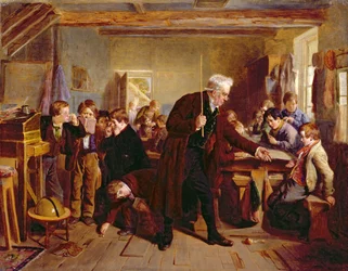 A escola da aldeia, 1857