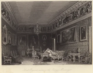 Quarto de Lord Byron no Palazzo Mocenigo (gravura)