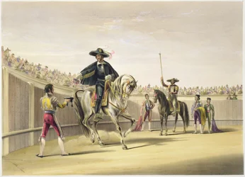 O Alguazil entregando as chaves do Toril, 1865