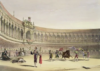 A Plaza de Sevilha, 1865