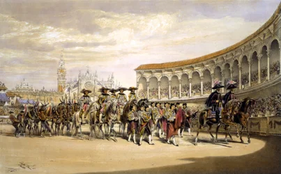 A entrada dos Toreros em procissão
