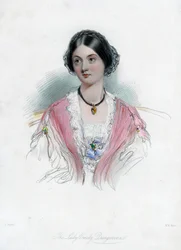 Lady Emily Dungarvon, século XIX.
