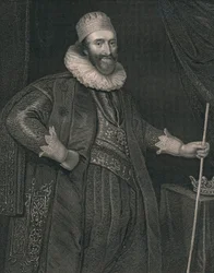 Lodowick Stuart, duque de Richmond. Do original de Van Somer, na coleção The Right H
