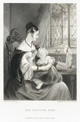 A mulher cativa refere-se à história com o mesmo título