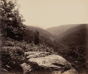 Vista do penhasco, Cume dos Alleghenies, c. 1895 (foto)