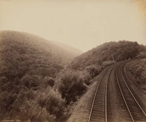 Curva de Musconetcong, c. 1895 (foto)