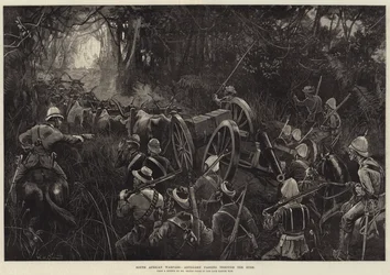 Guerra Sul-Africana, Artilharia passando pelo Bush
