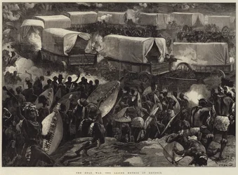 A Guerra Zulu, o Método Laager de Defesa