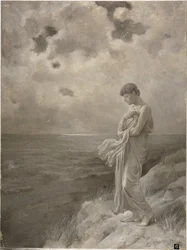 Soneto: "Quando tenho medo de deixar de ser", 1887