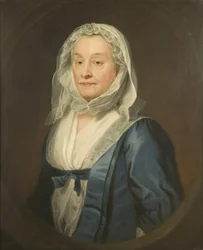 Retrato da Sra. John Jesser (óleo sobre tela)