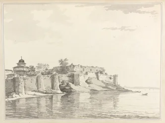 Vista do forte de Allahabad