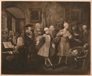 A Rakes Progress - 2: O Levée, 1733.