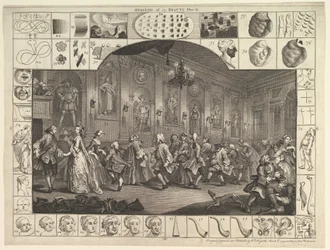 Analysis of Beauty, Placa 2, 5 de março de 1753.