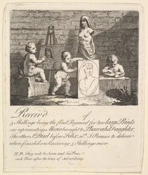 Meninos espiando na natureza, 1731-51.