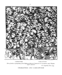 Personagens e Caricaturas, 1743