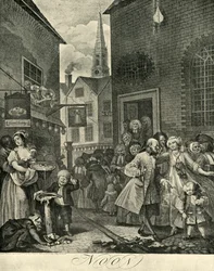 Covent Garden no meio do dia, 1738, 1925.
