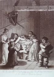 Gravura de William Hogarth