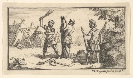 Fustigatio John Beaver, Castigos Militares Romanos, 1725, após 1725.
