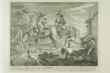 Hudibras Sallying Forth, placa dois de Hudibras