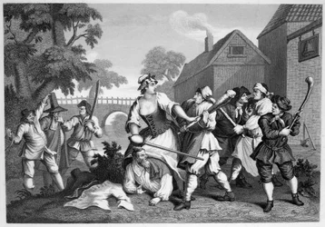 Hudibras The Knight se submete a Trulla