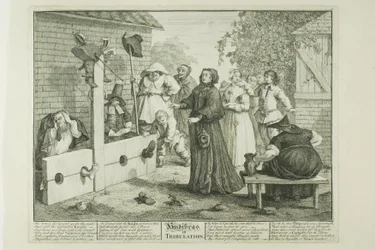 Hudibras em Tribulação, placa seis de Hudibras