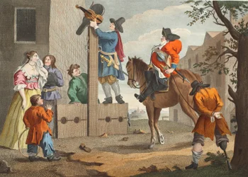 Hudibras liderando Crowdero in Triumph, de 