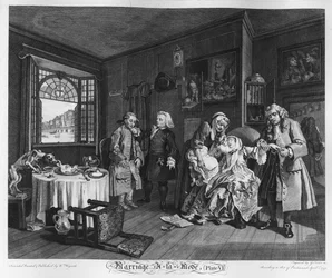 Casamento à Moda, Prato VI, A Morte da Senhora