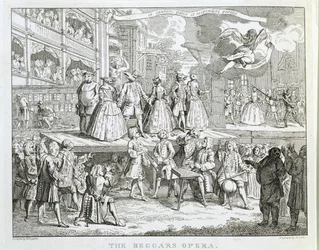 A Ópera do Mendigo, gravada por Thomas Cook (1744-1818)