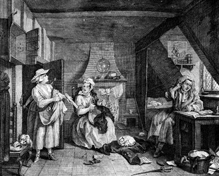 O poeta da distração, 1740