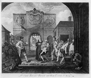 O Portão de Calais, ou Ó O Rosbife da Velha Inglaterra