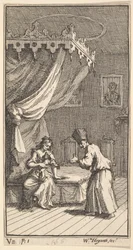 A Nova Metamorfose, Placa 5: Fantasio, Transformada em Cãozinho, com Donna The ..., 1724.
