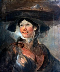 A menina do camarão, c1745