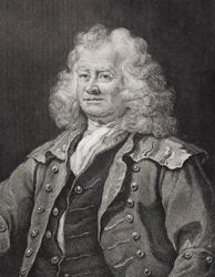 Thomas Coram, gravado por JW Cook