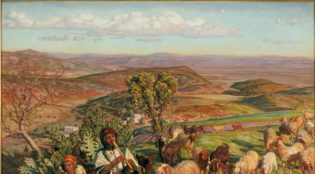 Planície de Esdraelon de Heights above Nazareth, 1876