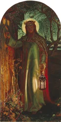 A Luz do Mundo, c.1852 (óleo sobre tela)