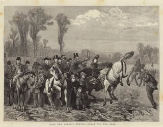 Com os Hounds da Rainha, Uncarting the Stag