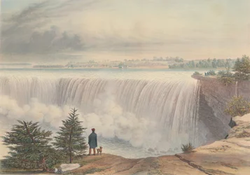 Niagara Falls from the Table Rock, publicado em 1840.