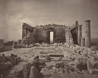 A Acrópole de Atenas, placa 14, 1869/1870 (foto)