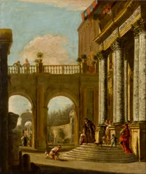 O Retorno do Filho Pródigo, c.1712-16 (óleo sobre tela)