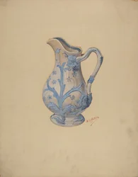 Pitcher, c. 1937.