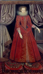 Catherine Knevet, c.1615 (óleo sobre tela)