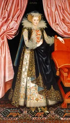 Provavelmente Elizabeth Cary, née Tanfield, c.1615 (óleo sobre tela)