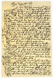 Carta de William Laud, Arcebispo de Canterbury para Edward Conway, 14 de agosto de 1640.