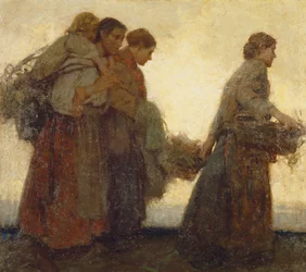 Sobre os diques, c.1910 (óleo sobre tela)