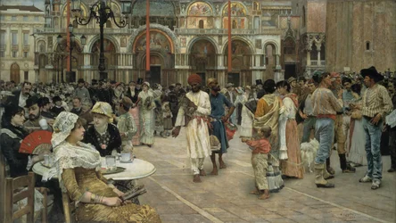A Piazza di Saint Mark