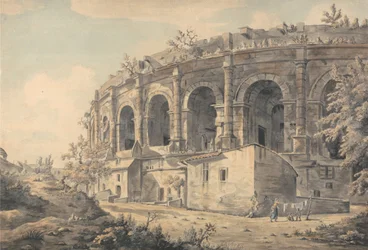 O Anfiteatro de Nimes
