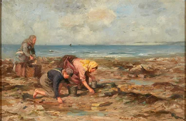 Catadores de Mexilhões (óleo sobre tela)