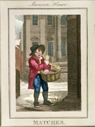 Jogos, Mansion House, de &39;Cries of London&39;, pub. por Richard Phillips (1778-1851) 1804