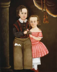 Retrato de Lydia e William Anderson