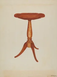 Tip-table ou Cant-table, 1937.